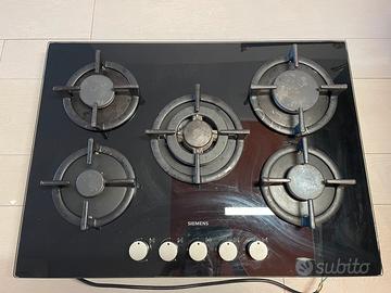 Cucina a gas 5 fuochi Siemens