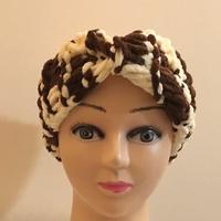 Fascia per capelli paraorecchie fatta a mano