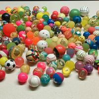 3kg di palline in gomma anni 90' e primi 2000