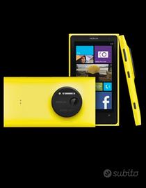 NOKIA LUMIA 1020 GIALLO ITALIANO COMPLETO DI TUTTO