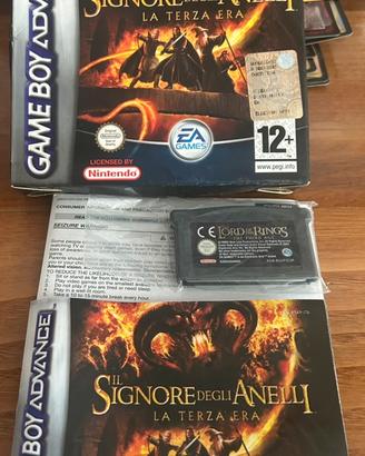 SIGNORE DEGLI ANELLI LA TERZA ERA NINTENDO GAMEBOY