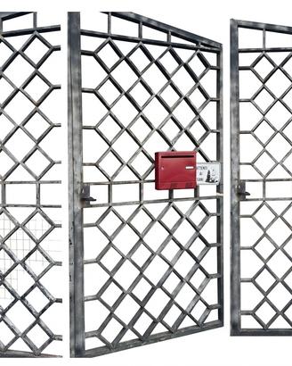 Cancello in ferro a battente