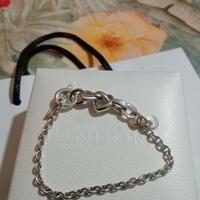 Bracciale pandora nodo d'amore cm. 19