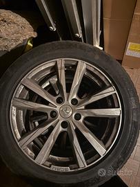 Cerchi reds 7.5 x 17 et 40 5x100più gomme termiche