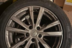 Cerchi reds 7.5 x 17 et 40 5x100più gomme termiche