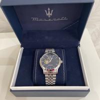 Orologio automatico Maserati Epoca NUOVO 42mm Blue