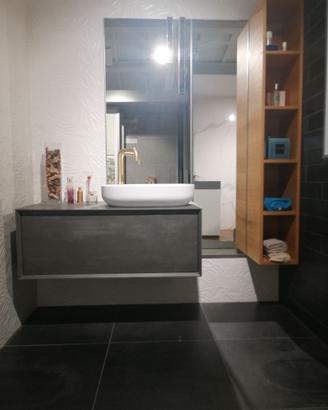 Mobile bagno  con doppio specchio