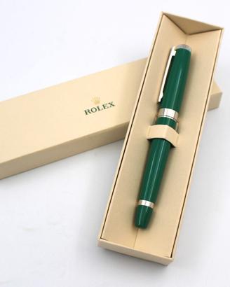 Rolex Penna Rollerball Verde Nuova Originale