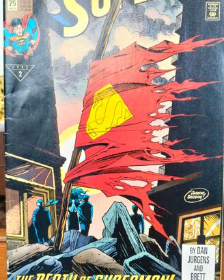 La morte di Superman-originale Inglese