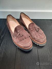 mocassini marroni