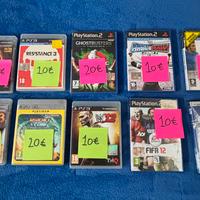 Lotto Videogiochi PS2 - PS3 - PC