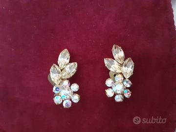 Orecchini con strass