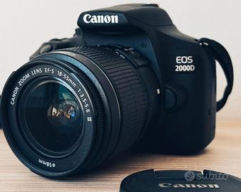 Canon  EOS 2000D + Obiettivo 15-55mm