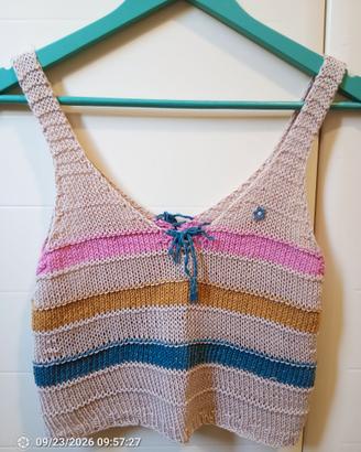 Top in cotone