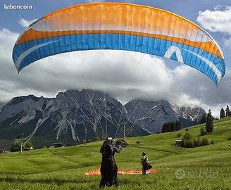 Parapendio e imbrago