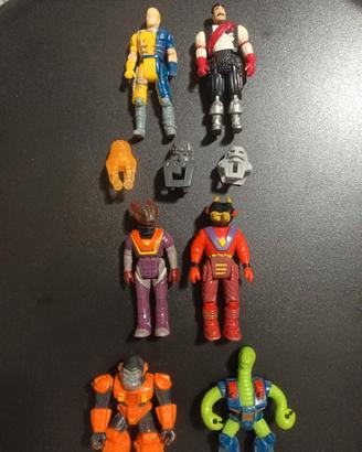 Lotto action figure : Dino Riders +Battle Beasts