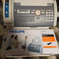 Fax telefono con toner di ricambio