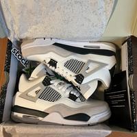Scarpe Jordan 4 Military Black Sneakers