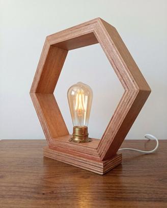Lampada Hexagon Design Artigianale
