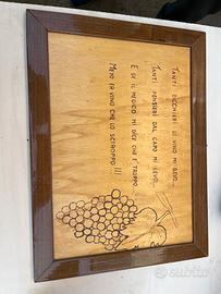 Lavori artigianali in legno