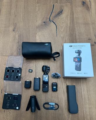 Dji Osmo Pocket 3 Creator Combo + Filtri