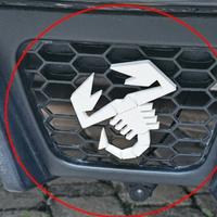  Logo Scorpione Bianco Abarth per diffusore