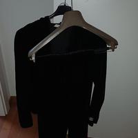 completo in poliestere effetto velluto h&m 14 anni