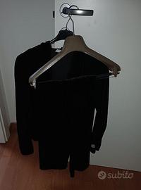 completo in poliestere effetto velluto h&m 14 anni