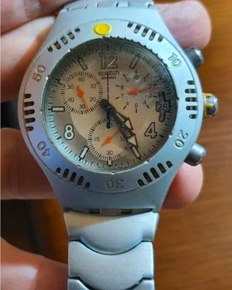 Orologio Vintage Swatch Scuba 200 Irony Cherguy 