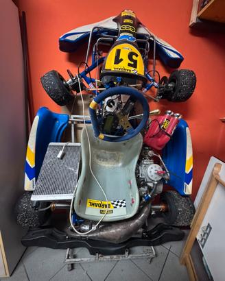 Go Kart Racing TM K9 + Telaio Lenzokart