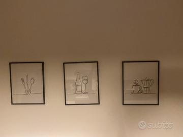Quadri tema cucina