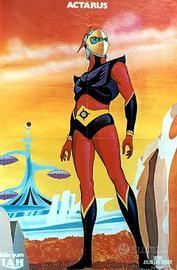 poster actarus gadget elah 1979