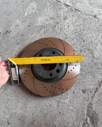 Coppia dischi freno anteriore audi 350mm