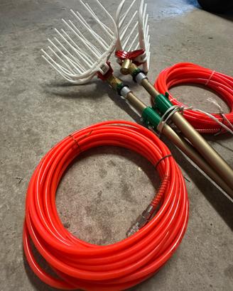 Compressore con materiale