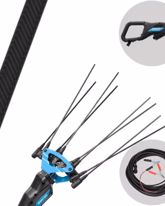 Abbacchiatore Campagnola Icarus V1 58 Plus asta in