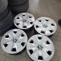 CERCHI IN FERRO USATI ORIGINALE BMW SERIE 1 7X16