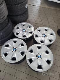 CERCHI IN FERRO USATI ORIGINALE BMW SERIE 1 7X16