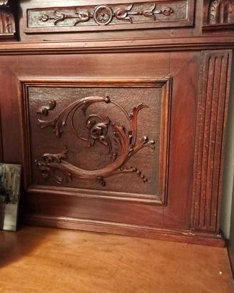 MOBILE ANTICO CREDENZA FIORENTINA