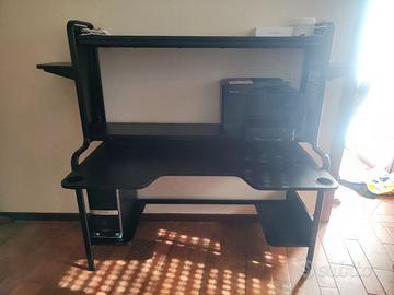 Scrivania da Gaming nero 