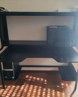 Scrivania da Gaming nero 