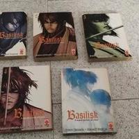 BASILISK (completa - 5 Volumi - PLANET MANGA)
