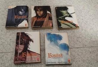 BASILISK (completa - 5 Volumi - PLANET MANGA)