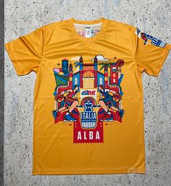 T-SHIRT ESTATHE' BASKET TOUR VAN ORTON