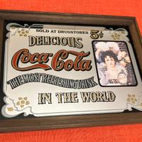 Quadro specchiato Coca Cola anni 70