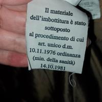 piumino nero lungo 