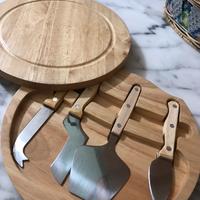 Tagliere porta utensili per formaggi