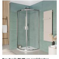 Box semicircolare 75x75 altezza 1,85