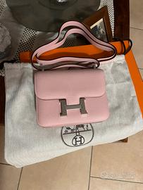 Hermès Constance Micro (14cm) in epsom rosa sakura