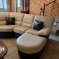 Divano Angolare con penisola mobile