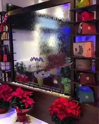 Fontana da interno cascata acqua divisorio